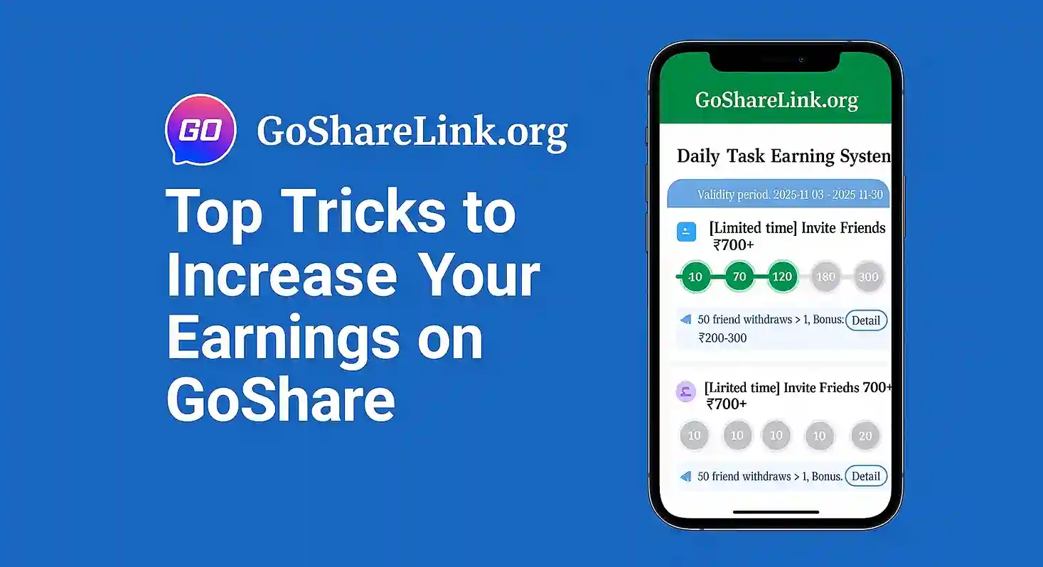 Top Tricks to Increase Your Earnings on GoShare